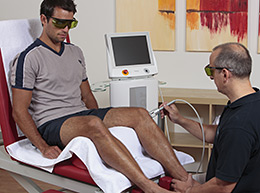 Lasertherapie - Bad Nauheim - Schulterbeschwerden, Rückenbeschwerden, Ischiasbeschwerden, Tennis-, Golferellbogen, Kniebewschwerden 